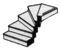 CVR Picture for STAL-24 G Left turn stairway