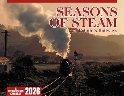 CVR Picture for 2026 Calendar - Britain's Railways