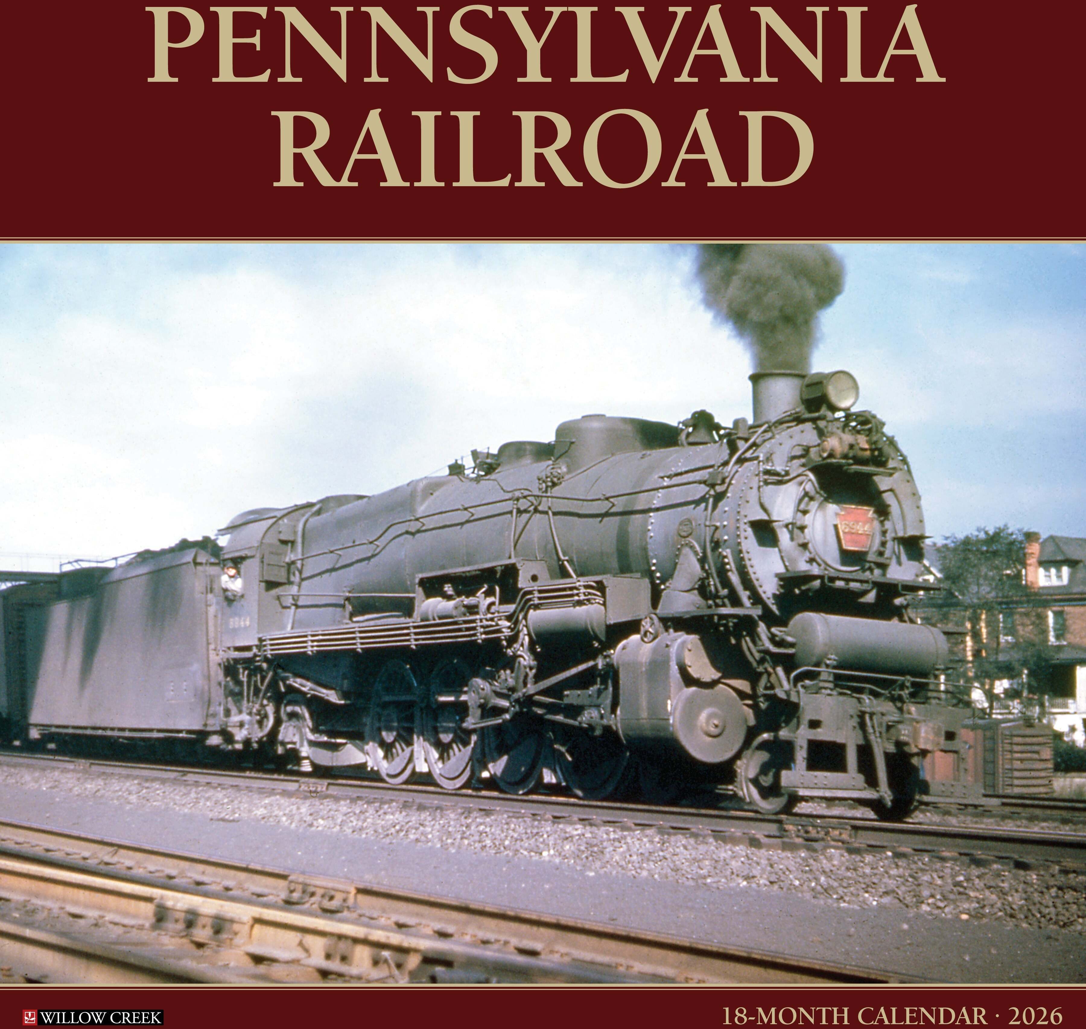 CVR Picture for 2026 Calendar Pennsylvania RR