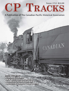 CVR Picture for CPHA CP Tracks Issue 17-3